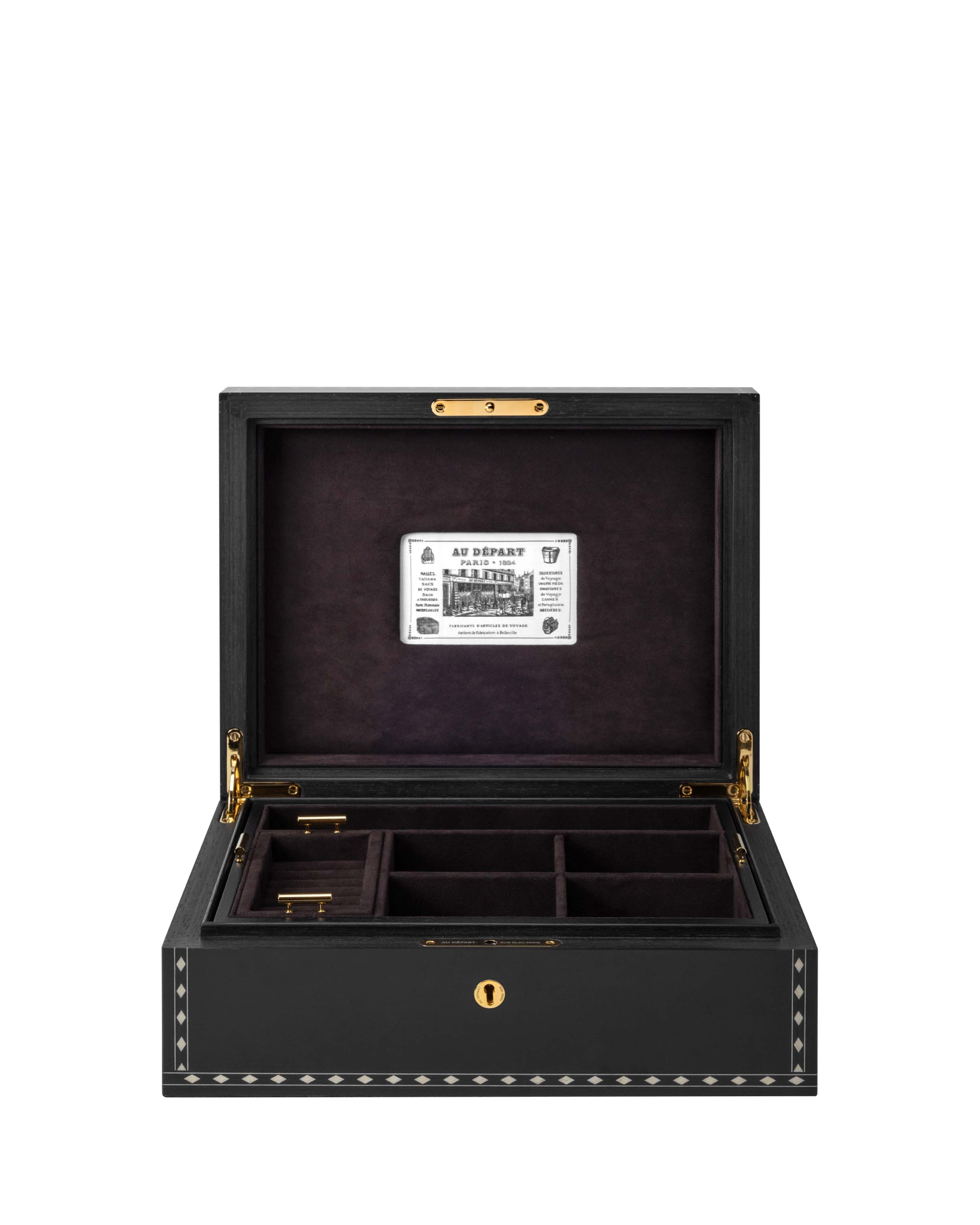 Au Départ x Elie Bleu Jewellery Trunk